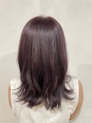 ミディアム カラー 【お洒落パーマ】 Elme　肥塚康汰郎のヘアスタイル