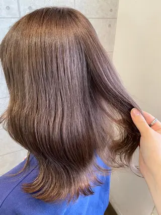 ミディアム カラー knock【ノック】所属・烏丸韓国ヘア🇰🇷 ayaka🎀のヘアスタイル