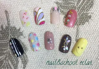 ネイル センター南 eclatのネイルデザイン