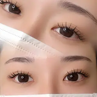 マツエク・マツパ Un plaisant所属・UnPlaisant 【Hinano】のマツエク・マツパデザイン