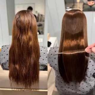 ロング 美髪縮毛矯正/髪質 改善/Lecielのヘアスタイル