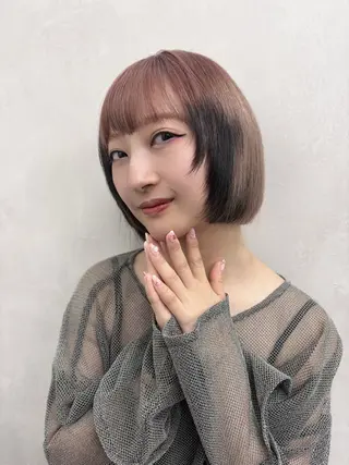 ショート GARTE所属・ゲンキ/ボブ /無料カットモデルのヘアスタイル
