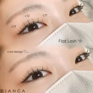 マツエク・マツパ Bianca 関内 TAKATA ¨̮✩のマツエク・マツパデザイン