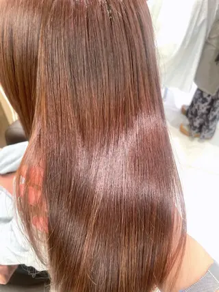 セミロング カラー 福島成美/髪質改善 縮毛矯正/カラーのヘアスタイル