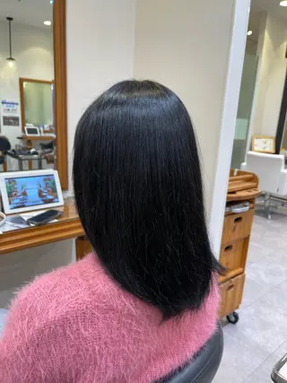 ミディアム カラー ✂︎髪質改善・ Yuitoのヘアスタイル