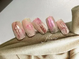 ネイル フルリール 【プライベートサロンのネイルデザイン