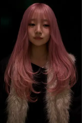 ロング カラー 酒井 竜也のヘアスタイル