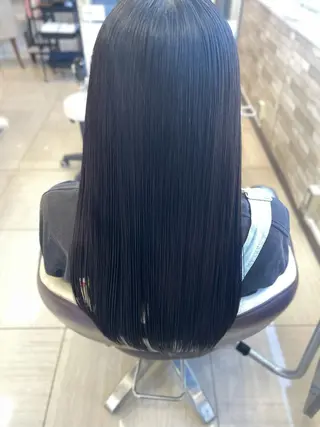 ロング 牧野恭平 【★酸性縮毛矯正★】のヘアスタイル