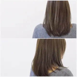 ミディアム カラー Viage （ビアージュ）のヘアスタイル