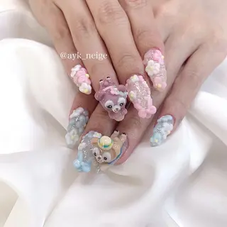 ネイル n'eige nail所属・大谷 綾香のネイルデザイン