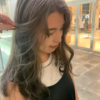 カラー 🎀韓国/髪質改善 長野美和🎀のヘアスタイル