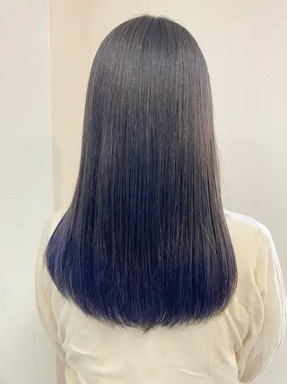 ロング カラー ケアブリーチ /髪質 改善/古橋圭史郎のヘアスタイル