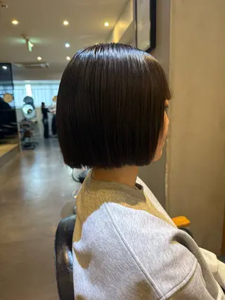 ショート La fith hair charme 渋谷店【ラフィス ヘアー シャルム】所属・ボブ/縮毛/ブリーチ KURUMI💛のヘアスタイル