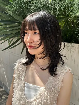 ミディアム [Eurica] muaのヘアスタイル