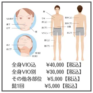メンズ 岡部 陵子のエステ・リラクイメージ