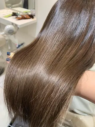 ロング パーマ 金澤 夏海のヘアスタイル