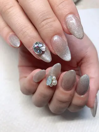 ロング ネイル ☺︎山部 志麻☺︎のネイルデザイン