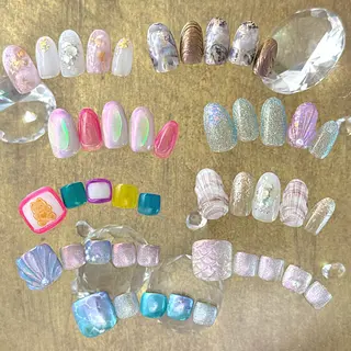 ネイル 六本木ネイル阡夜一夜 当日&持ち込み歓迎のネイルデザイン