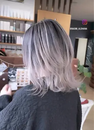 ミディアム ALOHANA所属・naomi (夜間営業受付中★)のヘアスタイル