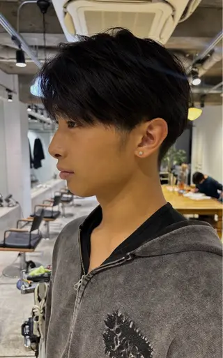 ショート 艶カラー🎀メンズ ショートasunaのヘアスタイル