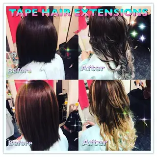 ロング 松本 和人のヘアスタイル