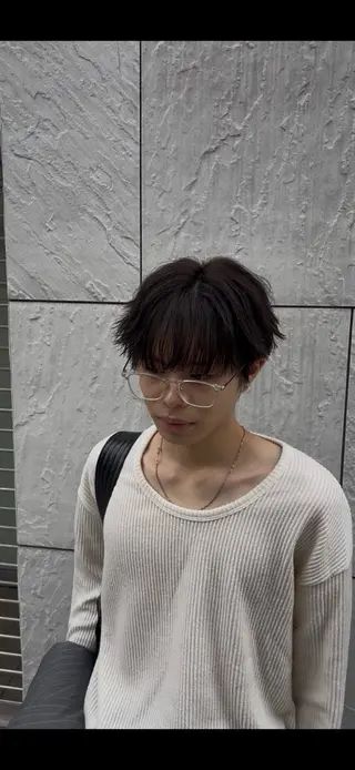 パーマ メンズハイトーン 北斗💍レイヤーのヘアスタイル