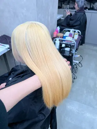 セミロング カラー 韓国レイヤーカット /REIのヘアスタイル