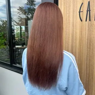 ロング カラー 馬場 美咲のヘアスタイル