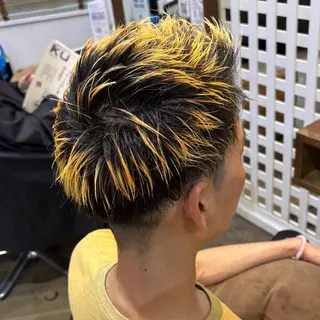 ショート 🎀ハイトーン/ 艶カラー/夕月🎀のヘアスタイル