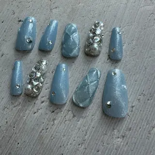 ネイル ⭐︎休業中の練習⭐︎ JNA認定講師髙橋のネイルデザイン