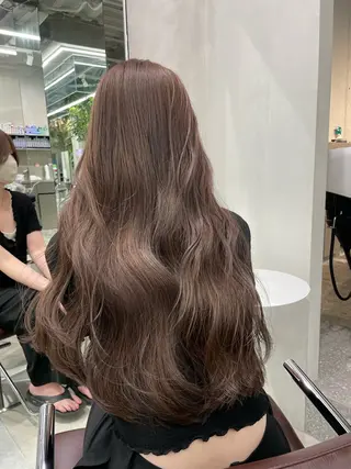 カラー 田代 さつきのヘアスタイル