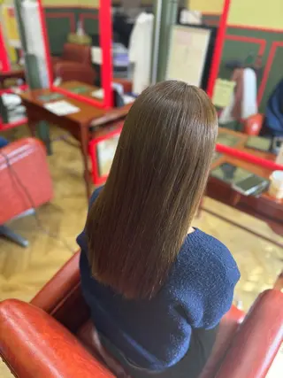 ロング カラー cureK所属・米倉 麻衣のヘアスタイル