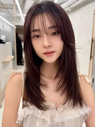 ロング ショート/ボブ/ 白髪ぼかし/しんやのヘアスタイル