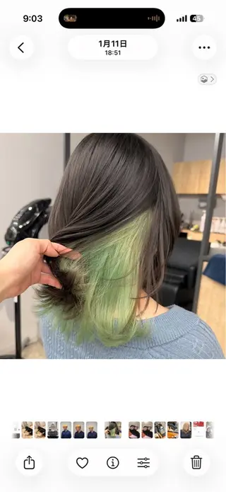 ミディアム Libero／ HARUKA【柏】のヘアスタイル