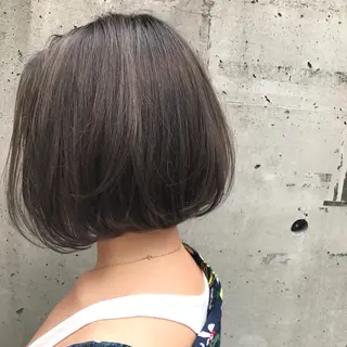 ミディアム カラー emme エミィ/立川のヘアスタイル