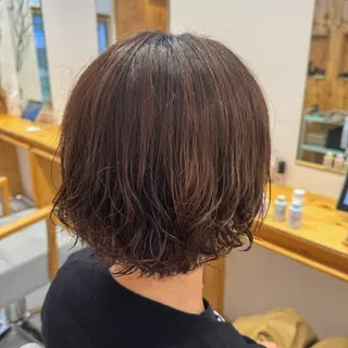 ショート パーマ c& ちはるのヘアスタイル