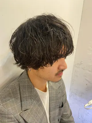 ショート パーマ satsuki 暖色・ブラウンカラーのヘアスタイル