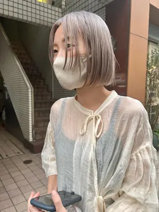 ショート カラー 🌿ショート🌿 パーマ🌿淳平のヘアスタイル