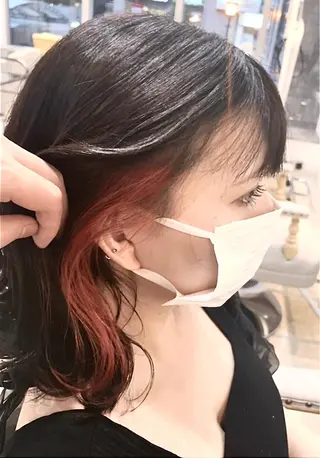 ミディアム AUTHEN.HAIR所属・仙台/AUTHEN/ 町田のヘアスタイル