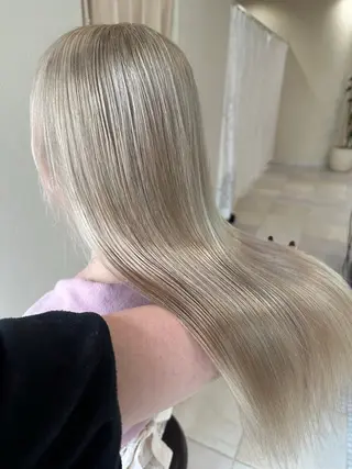 ロング カラー 龍 颯斗のヘアスタイル