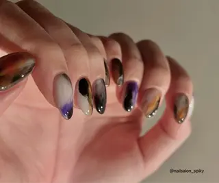 ネイル Spiky とうげ ふうかのネイルデザイン