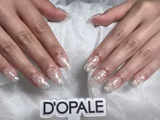 ネイル D‘OPALEサロン所属・長さ出し専門店 上野kkのネイルデザイン