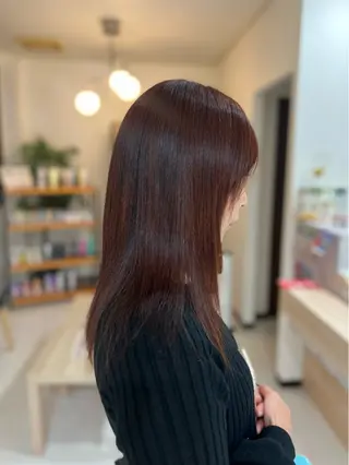 セミロング 青木 架心のヘアスタイル