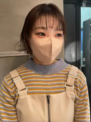 ショート カラー classic 新横浜所属・大人girly🛋️ 🤍yukakoのヘアスタイル