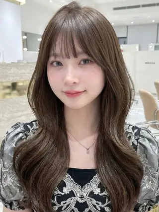 ロング ☁️透明感カラー× レイヤー ☁️ノアのヘアスタイル