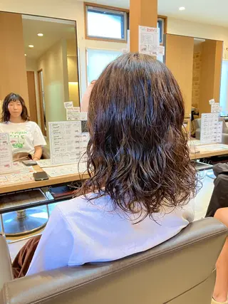 ミディアム ヘアリゾートハピネス所属・🌈 🌈スズキエリカのマツエク・マツパデザイン