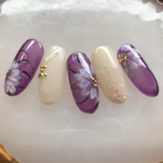 ネイル 奥園 良恵のネイルデザイン