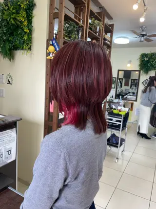 ミディアム カラー 髪質改善サロン✨ 三浦　葵のヘアスタイル