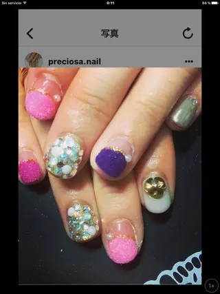 ショート ネイル preciosa.nail所属・久場 晴美のネイルデザイン