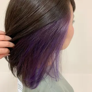 ミディアム カラー ヘアアレンジ 【Sweep】おじま のぞみのヘアスタイル